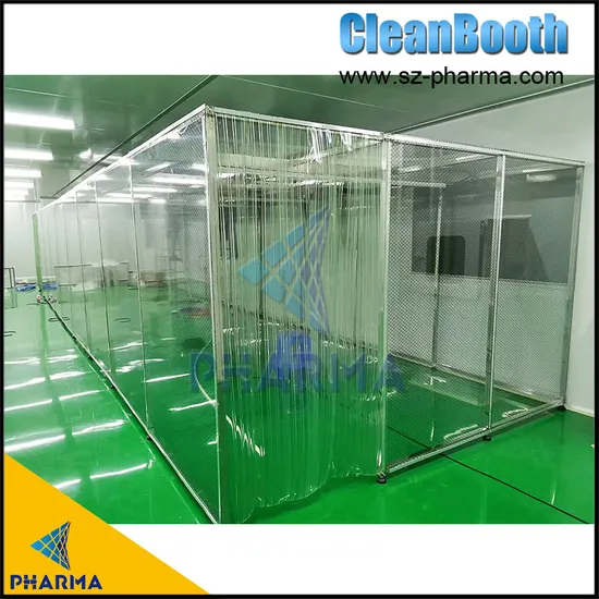 Modular Cleanroom Prefabricated Mobile Clean Booth H13 H14 Filter Clean Booth